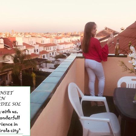 Apartment With Private Patio Fuengirola Bagian luar foto